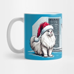 Ragdoll Cat Christmas Mug